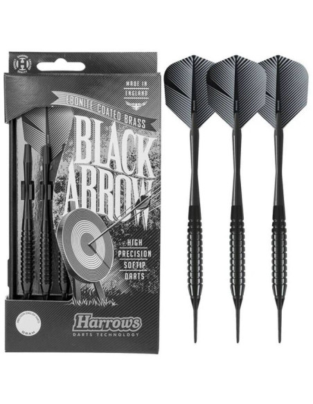 Rzutki harrows black arrow softip
