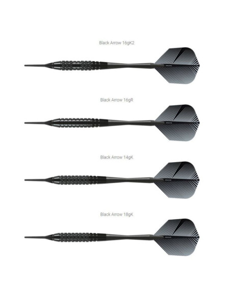 Rzutki harrows black arrow softip