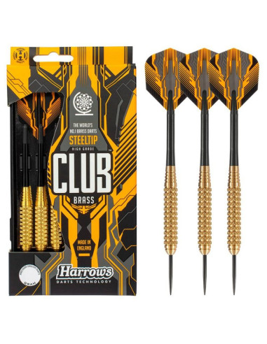 Rzutki harrows club brass steeltip