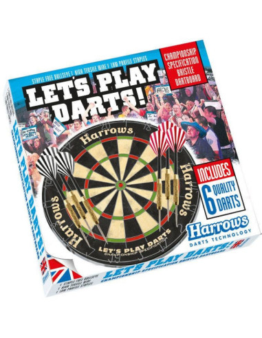 Zestaw harrows let's play darts game set