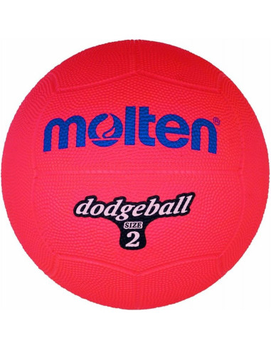 Piłka gumowa molten db2-b dodgeball size 2 hs-tnk