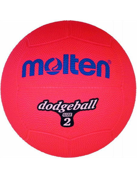 Piłka gumowa molten db2-b dodgeball size 2 hs-tnk