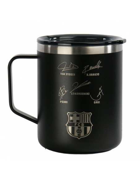 Kubek termiczny fc barcelona z autografami 400 ml