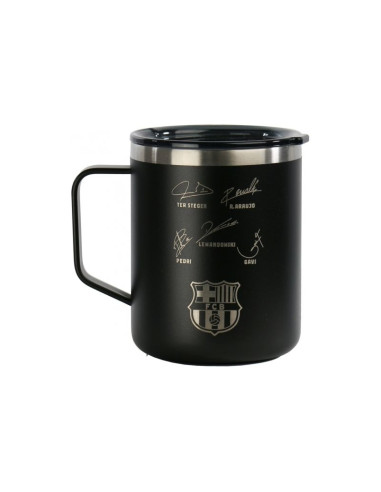 Kubek termiczny fc barcelona z autografami 400 ml