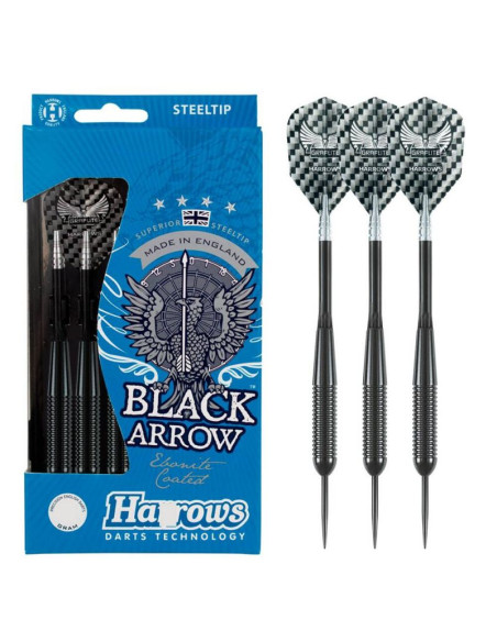 Rzutki harrows black arrow steeltip