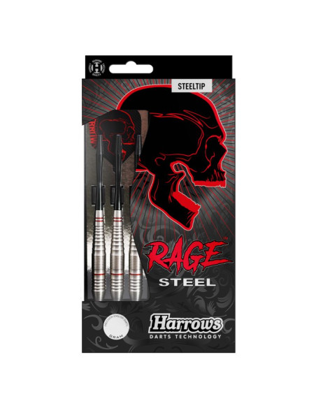 Rzutki harrows rage steel steeltip