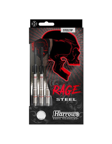Rzutki harrows rage steel steeltip