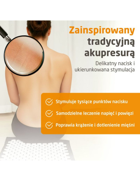 Mata do akupresury medisana mm 100 z funkcją grzania