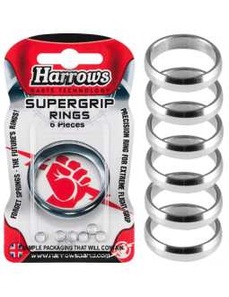 Zestaw pierścieni do shaftów supergrip spare rings (6 szt.) 2