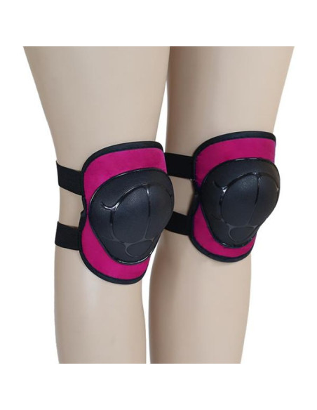 Ochraniacze zestaw nils extreme ciemny róż rozmiar m h110