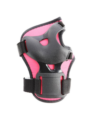 Ochraniacze zestaw nils extreme ciemny róż rozmiar xs h110