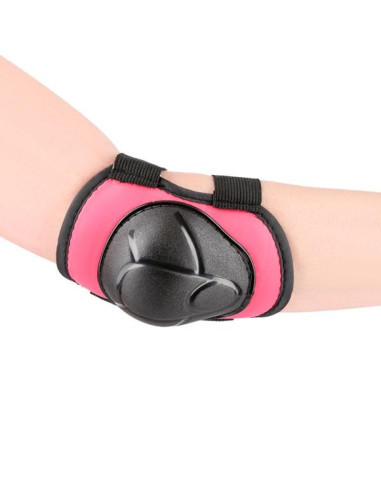 Ochraniacze zestaw nils extreme ciemny róż rozmiar xs h110