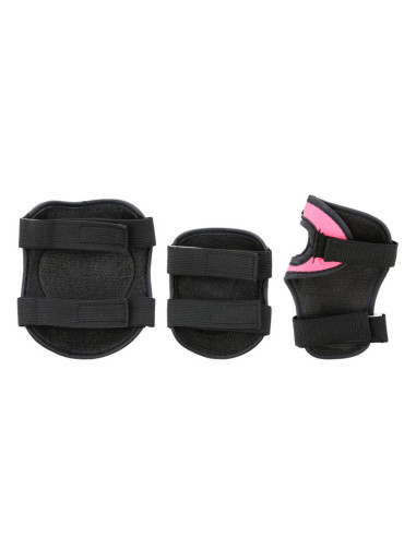 Ochraniacze zestaw nils extreme ciemny róż rozmiar xs h110