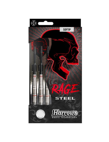 Rzutki harrows rage steel softip ragesteel
