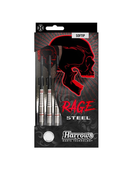 Rzutki harrows rage steel softip ragesteel