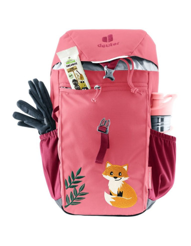 Deuter 3610225 plecak turystyczny różowy, czerwony poliester