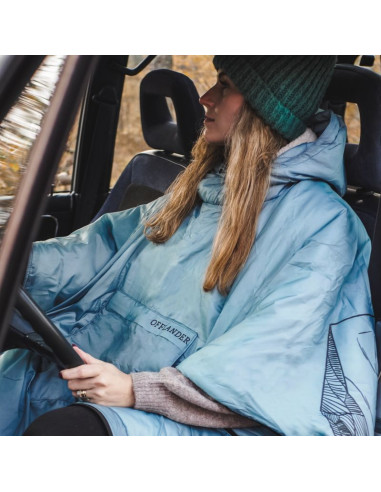 Ponczo offlander grube z ogrzewaczem