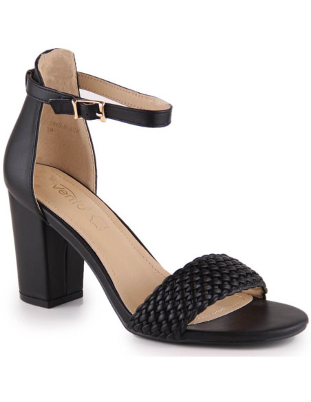 Sandały na słupku evento w 5945