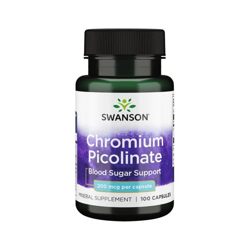 Chromium Picolinate 200 mcg (100 kaps.)