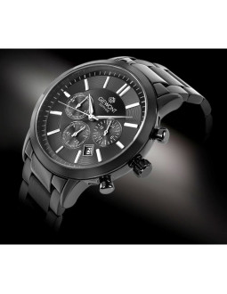 Zegarek męski giewont chronograph sapphire czarny gw8510-b2 2