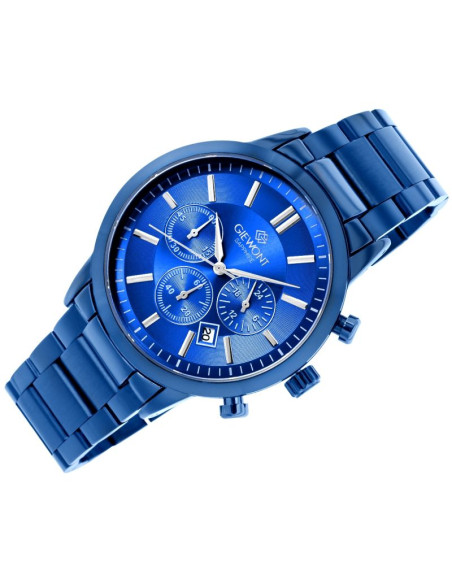 Zegarek męski giewont chronograph sapphire niebieski gw8510-b4