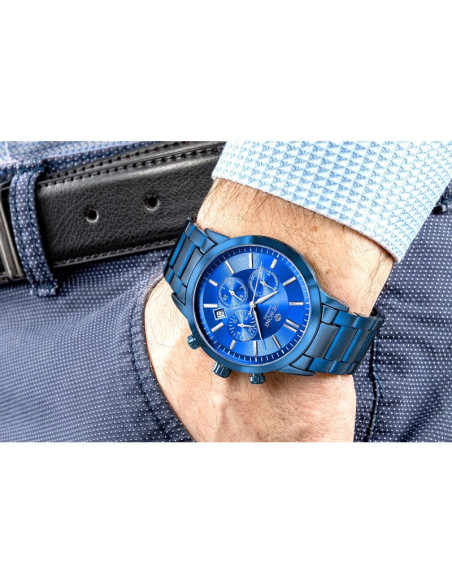 Zegarek męski giewont chronograph sapphire niebieski gw8510-b4