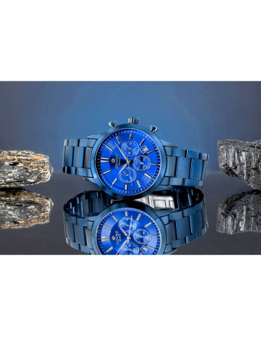 Zegarek męski giewont chronograph sapphire niebieski gw8510-b4