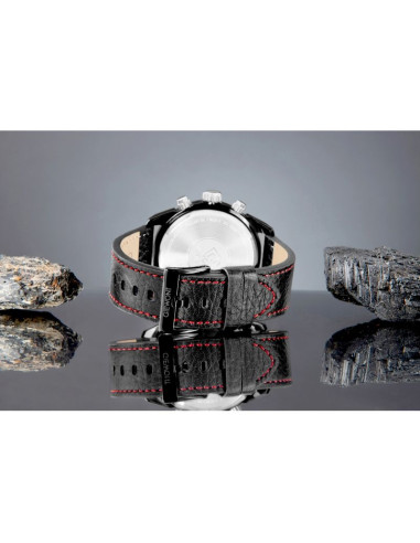 Zegarek męski giewont chronograph sapphire czarny gw8810-a1