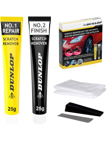 Zestaw do usuwania rys z karoserii dunlop