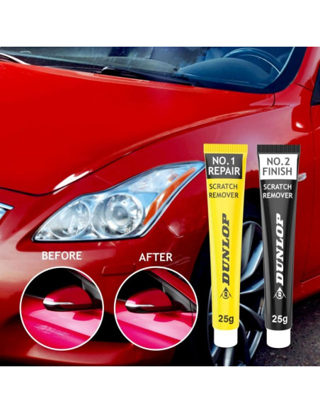 Zestaw do usuwania rys z karoserii dunlop