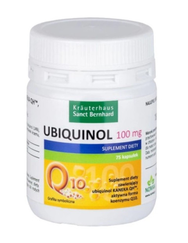 Ubiquinol Kaneka Qh 100 Mg (75 Kaps.)