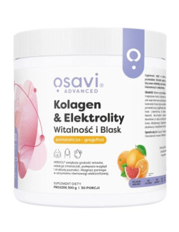 Kolagen I Elektrolity Witalność I Blask, Pomarańcza-Grejpfrut (300 G)