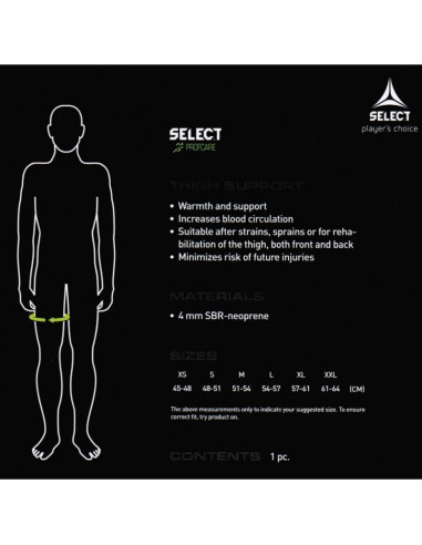 Ochraniacz na udo select