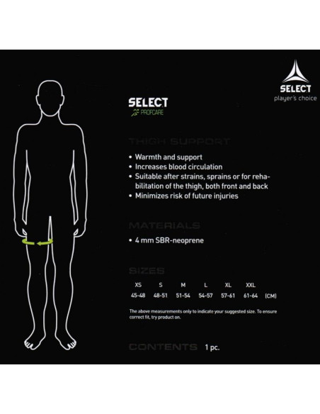 Ochraniacz na udo select