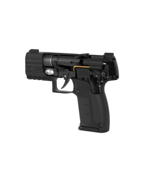 Pistolet na kule gumowe i pieprzowe byrna sd black k.68 co2 8g zestaw