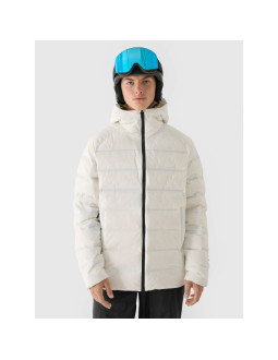 Kurtka zimowa puchowa 4fpro z wypełnieniem naturalnym i membraną pertex 20000/20000 męska 4f 4fwaw24ttjam717-10s