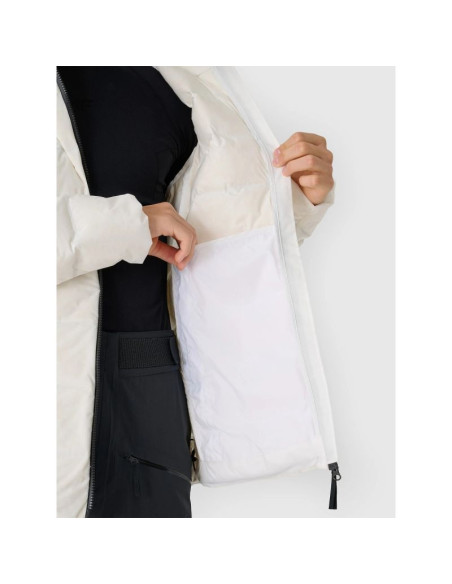 Kurtka zimowa puchowa 4fpro z wypełnieniem naturalnym i membraną pertex 20000/20000 męska 4f 4fwaw24ttjam717-10s