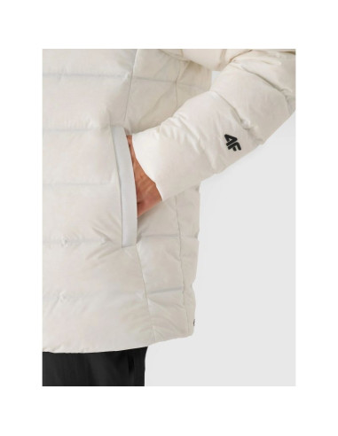 Kurtka zimowa puchowa 4fpro z wypełnieniem naturalnym i membraną pertex 20000/20000 męska 4f 4fwaw24ttjam717-10s