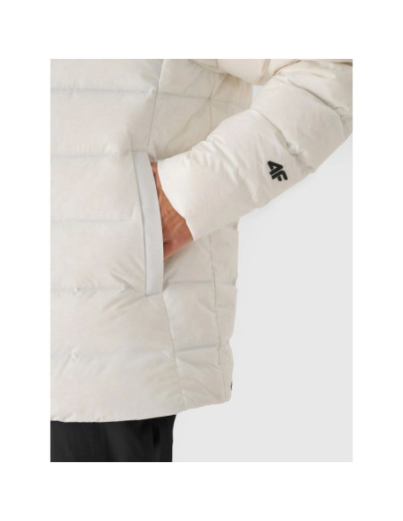 Kurtka zimowa puchowa 4fpro z wypełnieniem naturalnym i membraną pertex 20000/20000 męska 4f 4fwaw24ttjam717-10s