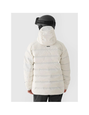 Kurtka zimowa puchowa 4fpro z wypełnieniem naturalnym i membraną pertex 20000/20000 męska 4f 4fwaw24ttjam717-10s