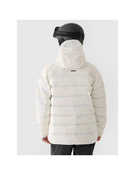 Kurtka zimowa puchowa 4fpro z wypełnieniem naturalnym i membraną pertex 20000/20000 męska 4f 4fwaw24ttjam717-10s