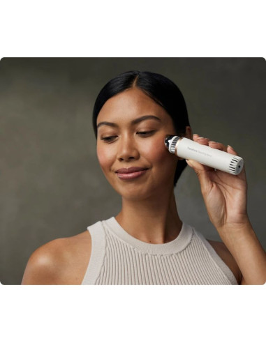 Therabody theraface depuffing wand (biały) – różdżka do pielęgnacji twarzy