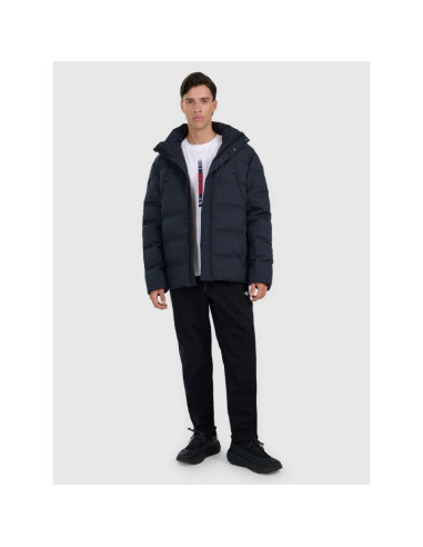 Kurtka puchowa z wypełnieniem syntetycznym membrana 10000 męska 4f 4fraw25tdjam0797-20s