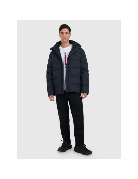 Kurtka puchowa z wypełnieniem syntetycznym membrana 10000 męska 4f 4fraw25tdjam0797-20s