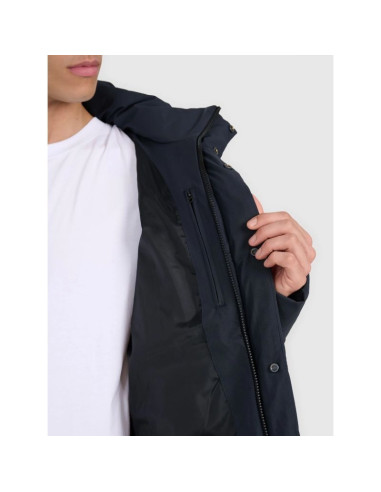 Kurtka puchowa z wypełnieniem syntetycznym membrana 10000 męska 4f 4fraw25tdjam0797-20s