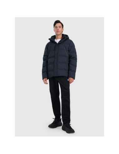 Kurtka puchowa z wypełnieniem syntetycznym membrana 10000 męska 4f 4fraw25tdjam0797-20s