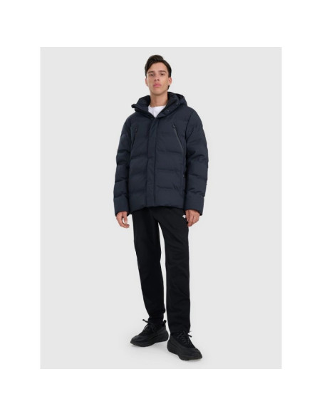 Kurtka puchowa z wypełnieniem syntetycznym membrana 10000 męska 4f 4fraw25tdjam0797-20s