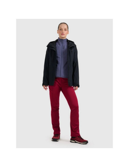 Kurtka trekkingowa membrana 10000 damska 4f 4fwaw25ttjaf1011-20s