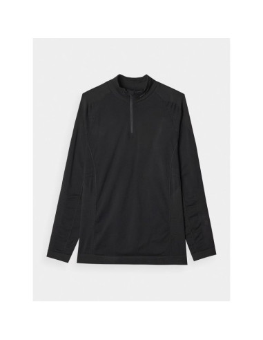 Bielizna termoaktywna bezszwowa z wełną merino (góra) męska 4f 4fwaw24useam197-20s