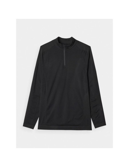 Bielizna termoaktywna bezszwowa z wełną merino (góra) męska 4f 4fwaw24useam197-20s